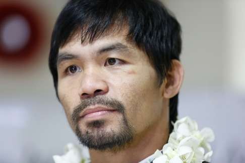 Filipino boxer Manny Pacquiao. Photo: EPA