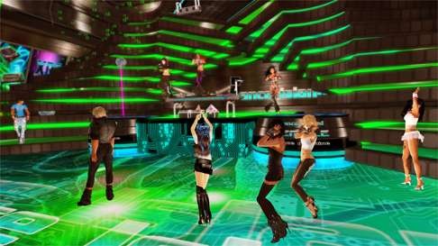 Shake your booty, the virtual reality way, in Second Life. Photo: courtesy of Linden Lab