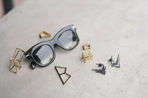 Items from the current Sophie Birgitt jewellery line and Debuf’s Céline sunglasses.