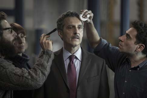 John Turturro plays an American actor in a scene from the film.