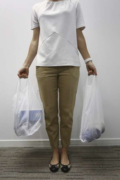 Balance those shopping bags.