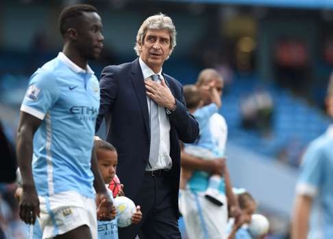 Pellegrini’s men now need a favour from West Ham to ensure of their Champions League qualification. Photo: AFP