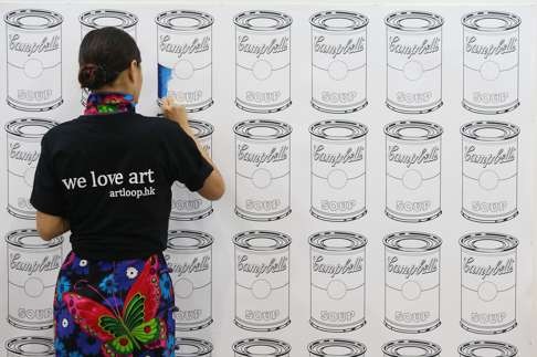 The Affordable Art Fair held in Hong Kong in May. Photo: K. Y. Cheng