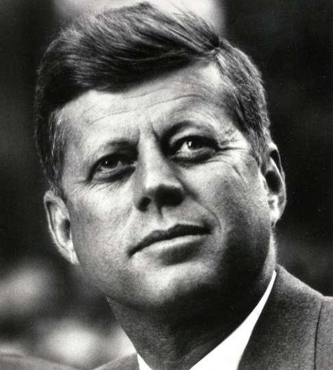 Former US President John F. Kennedy, in 1963, months before his assassination. Photo: AFP