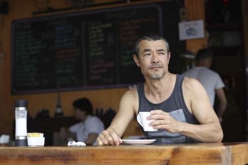 Sam Pleitgen at Ming's Cafe in Shek O. Photo: Bruce Yan