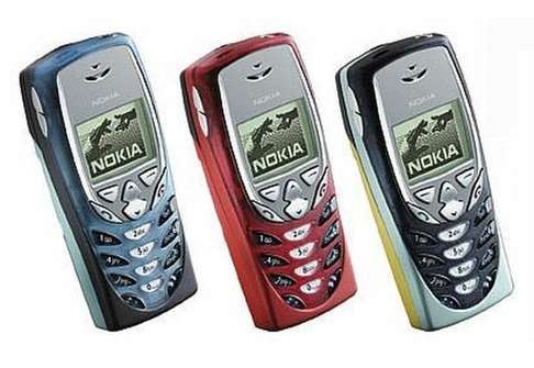 The compact Nokia 8310.