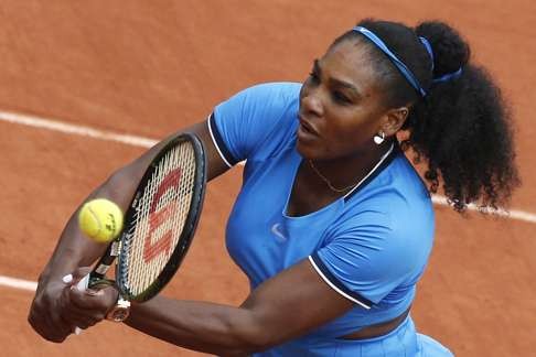 Serena Williams has to complete her delayed fourth-round match against 18th-seeded Elina Svitolina. Photo: AP