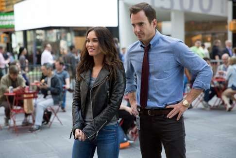 Megan Fox and Will Arnett in a scene from Teenage Mutant Ninja Turtles: Out of the Shadows. Photo: TNS