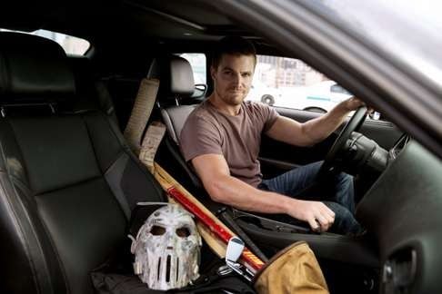 Stephen Amell in Teenage Mutant Ninja Turtles: Out of the Shadows. Photo: TNS