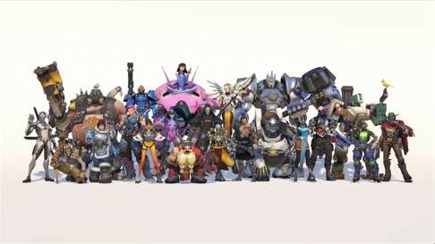 The cast of Overwatch.