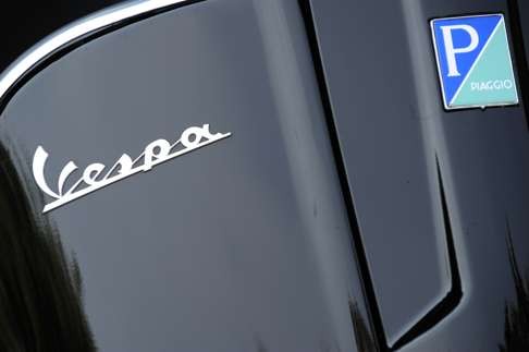 Vespa logo Photo: AFP, Giuseppe Cacace