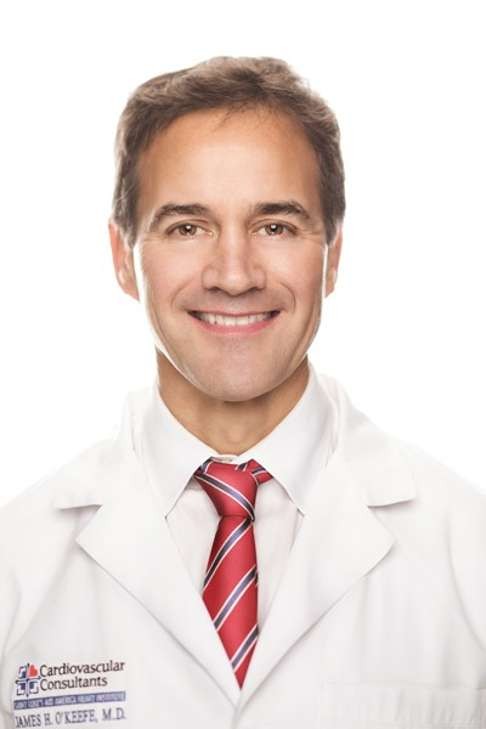Cardiologist Dr James O'Keefe.