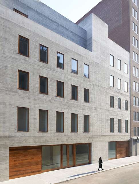 Zwirner’s new building on West 20th Street in New York. Photo: Jason Schmidt