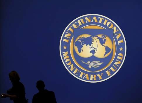 The logo of the International Monetary Fund, which agreed in December to include the yuan in its basket of reserve currencies. Photo: Reuters