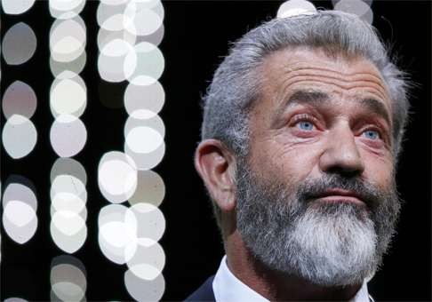 Mel Gibson at the 69th Cannes Film Festival. Photo: Reuters