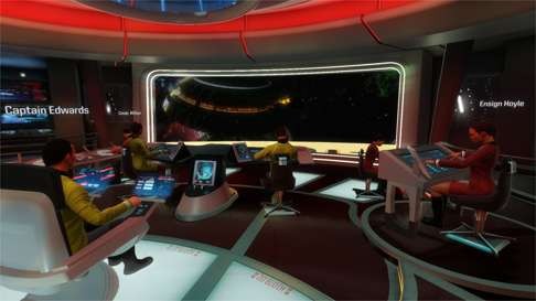 Ubisoft will unveil Star Trek: Bridge Crew, the sci-fi franchise's first virtual-reality game, at E3. Photo: AP