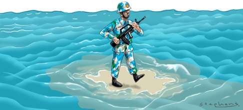 There is no rule in international law that specifically prohibits reclamation at sea. Illustration: Craig Stephens