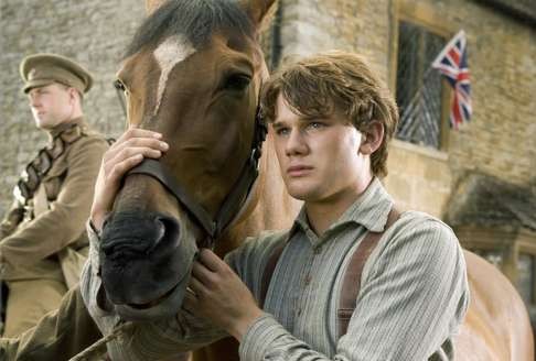 Jeremy Irvine in a scene from War Horse. The film was released in the same year as the Broadway show on which it was based – a factor blamed for the musical closing after just a year. Photo: AP