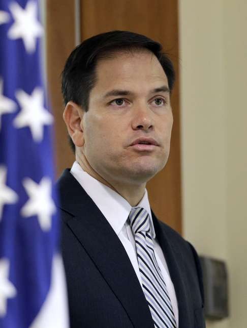 US senator Marco Rubio. Photo: AP