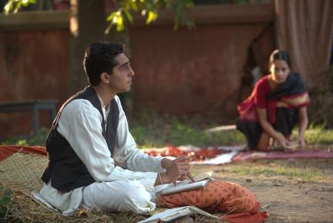 Dev Patel has a reflective moment in The Man Who Knew Infinity.