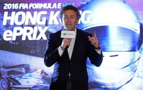 Alejandro Agag, is bringing a leg of the next Formula E series to Hong Kong in October. Photo: SCMP Pictures