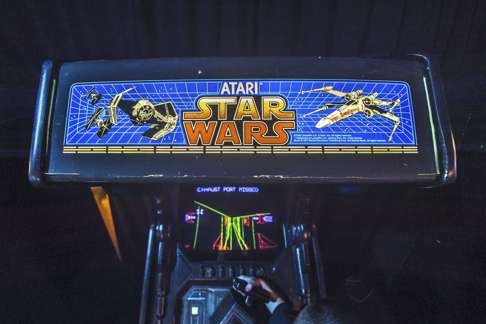 Atari’s Star Wars from 1983. Photo: Alamy