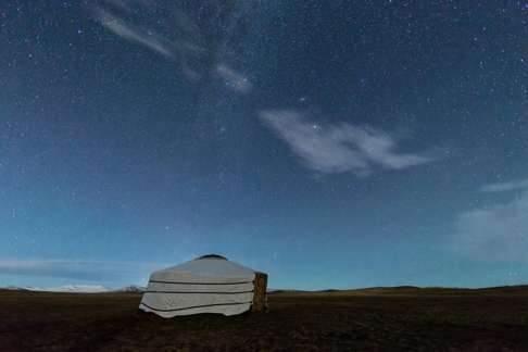 Mongolia offers dark skies and good opportunities for astrophotography. Photo: Alamy.