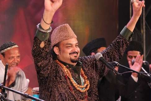 Qawwali master Amjad Sabri.