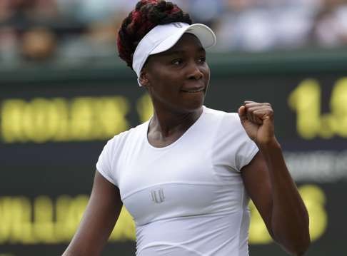 Venus Williams had to battle to beat Donna Vekic of Croatia 7-6 (7-3), 6-4. Photo: Reuters