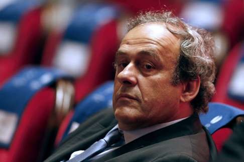 Michel Platini in August 2015. Photo: AFP