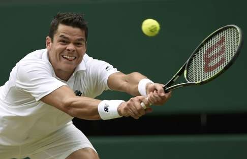 Milos Raonic will become the first Canadian man to reach a final at the majors. Photo: Reuters