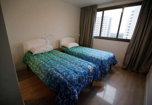 A room inside an apartment at the Olympic Village. REUTERS/Sergio Moraes
