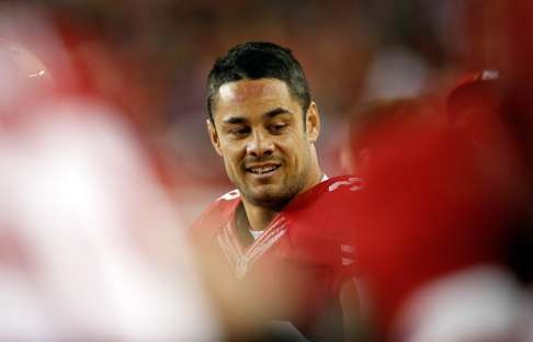 Jarryd Hayne left the San Francisco 49ers after one season. Photo: AFP