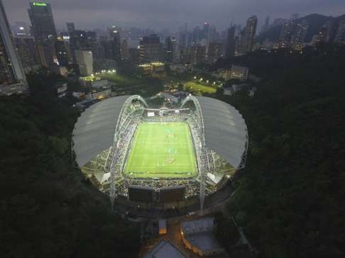 Using drones for aerial photography, such as at the 2016 Hong Kong Sevens tournament, is commonplace nowadays. DJI is encouraging new uses for its products. Photo: Bruce Yan