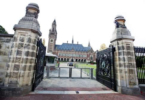 The Vredespaleis, or Peace Palace, in The Hague, rents space to the Permanent Court of Arbitration, which is not a UN agency. Photo: EPA