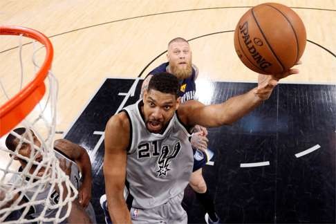 Tim Duncan is arguably the greatest power forward ever. Photo: USA Today