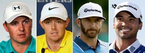 Jordan Spieth, Rory McIlroy, Dustin Johnson and Jason Day have all pulled out. Photo: AP