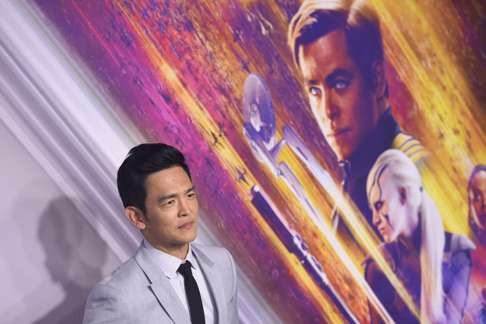 Star Trek Beyond cast member John Cho, reprising his role as Hikaru Sulu in the franchise, at the Australian premiere of the film in Sydney on July 7. Photo: EPA