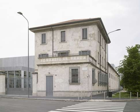 OMA-designed Fondazione Prada in Milan, a creative art-filled campus. Photo: courtesy of Fondazione Prada