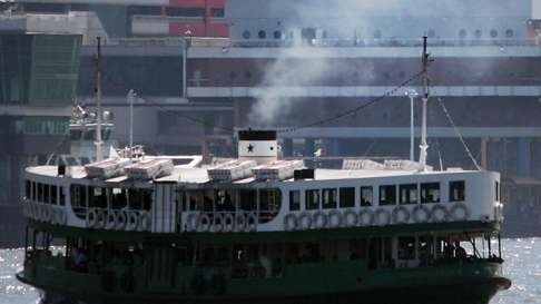 Hong Kong’s ferries are responsible for a large amount of the pollution in Victoria Harbour. Photo: Felix Wong