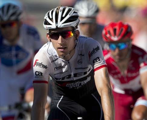 The Netherlands’ Bauke Mollema is less than two minutes behind Chris Froome. Photo: AP