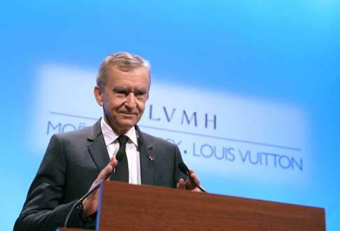 The chief executive officer of the world's biggest luxury goods maker LVMH, Bernard Arnault. Photo: AFP