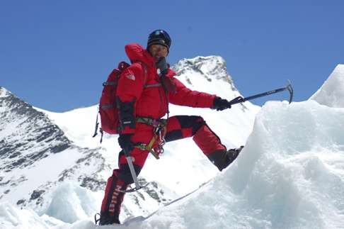 Phurba Tenzing Sherpa in action in Nepal. Photo: Phurba Tenzing Sherpa