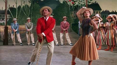 A still from An American in Paris.