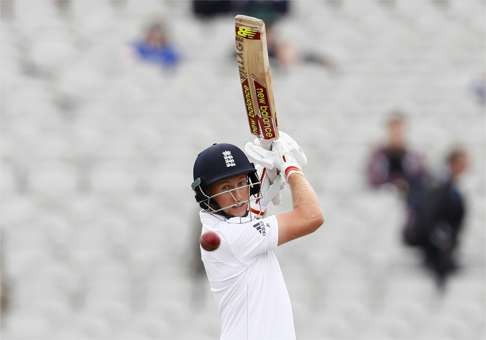Man-of-the-match Root made a test-best 254. Photo: Reuters