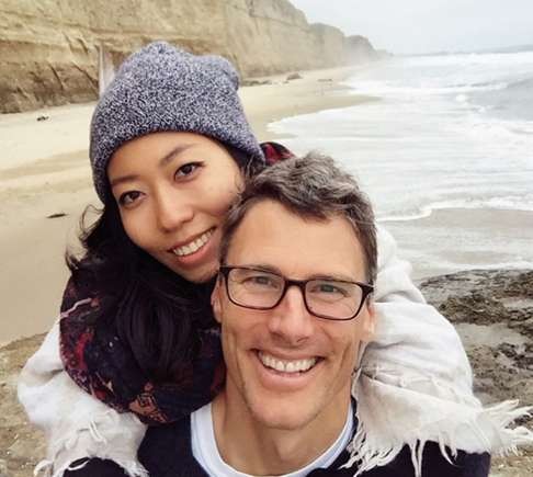 ThiWanting Qu with boyfriend Gregor Robertson, mayor of Vancouver. Photo: Instagram
