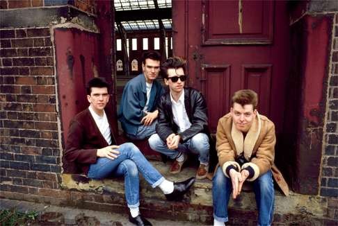 The Smiths in their 1980s pomp.