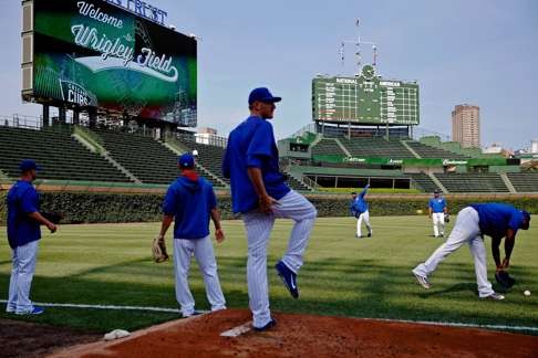 Could Wrigley Field, home of the Chicago Cubs, be celebrating this season? Photo: AFP