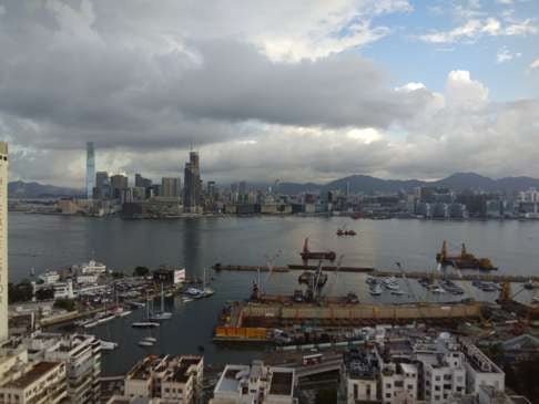 A view of Victoria Harbour photographed with Xiaomi Mi Max in daylight, muted colours mode. Photo: Eric Wong