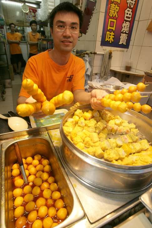 Green loves Hong Kong fish balls.